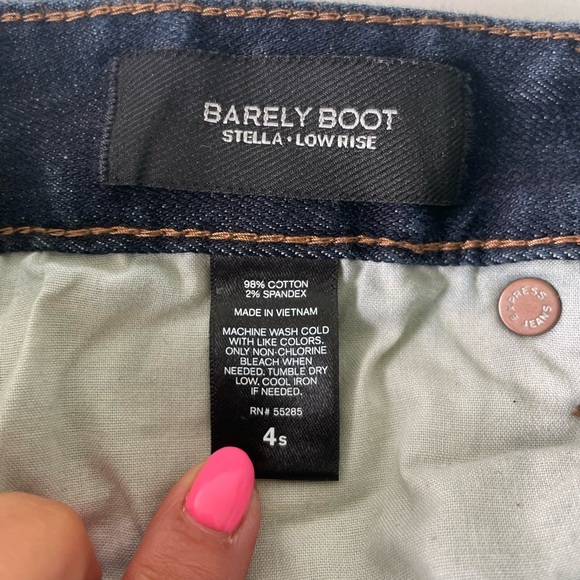 Express lady jeans size 4s - Picture 1 of 5